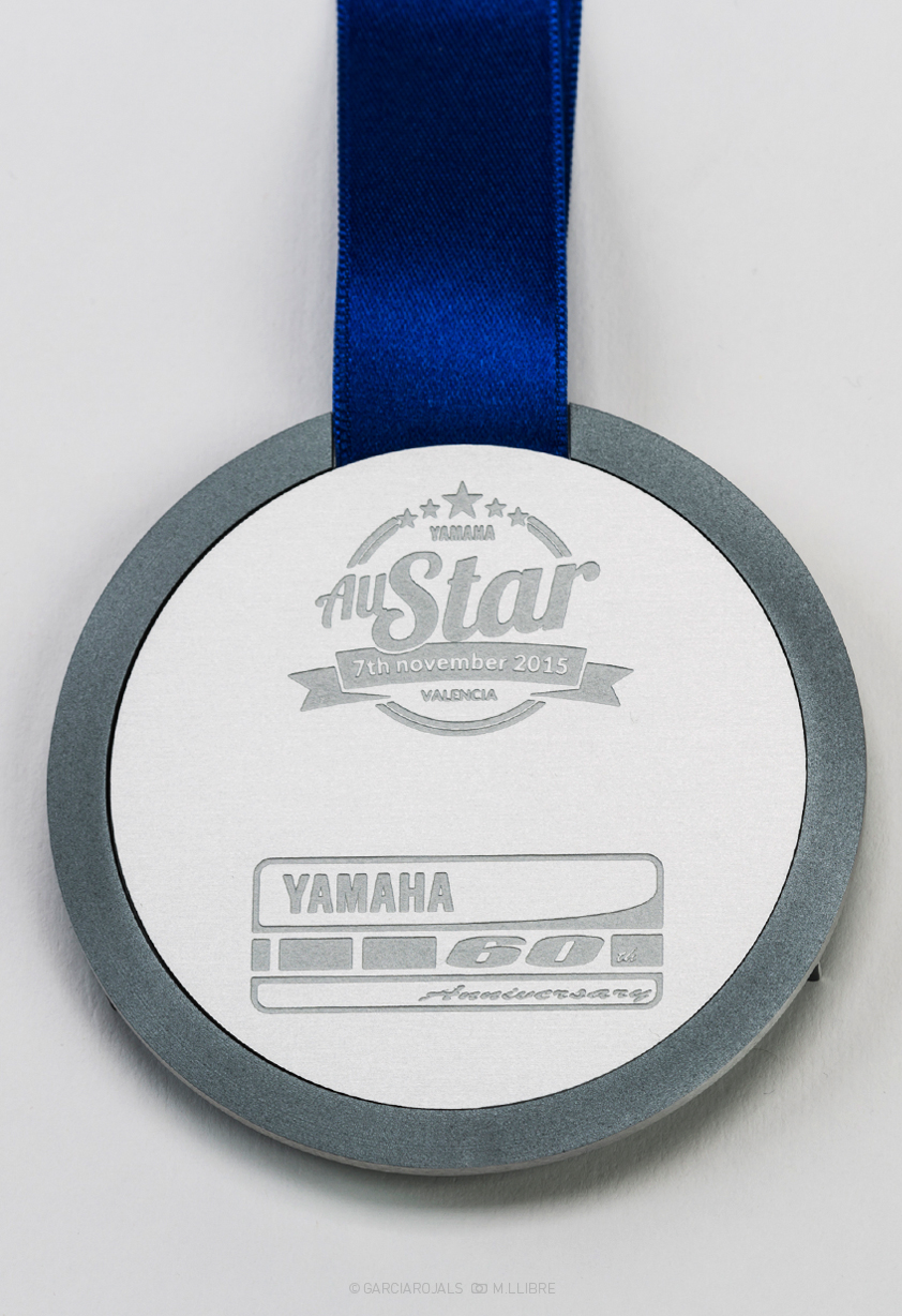 60th Anniversary Yamaha Medals